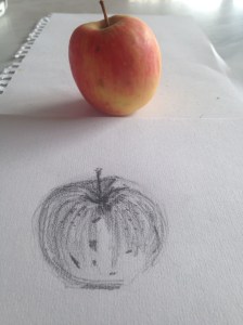 Drawing stage 2 - tone and texture.