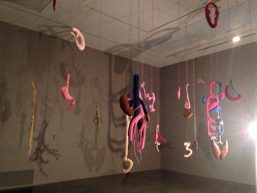 Annette Messager, 'Pentration' 1993-4. Viewed at MCA Sydney