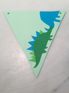 Selina Braine dinopaperbunting