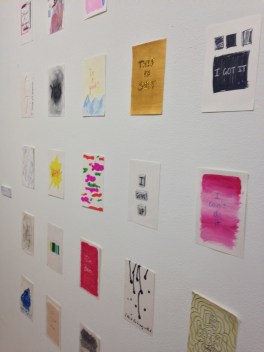 'I love art' series detail, 2014. 