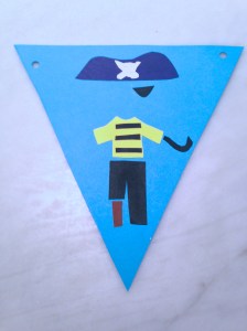 Selina Braine piratepaperbunting