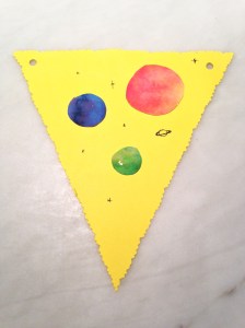 Selina Braine spacepaperbunting