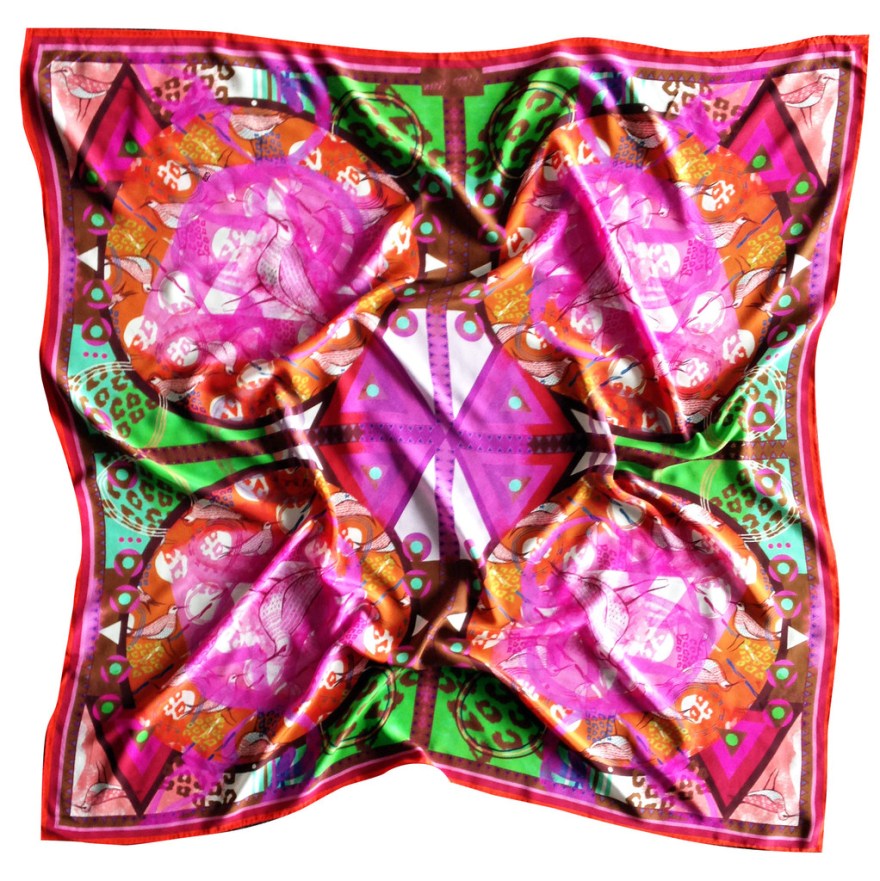 This image was taken from http://www.letitiagreen.com/ and has inspired me to work with bold colour and pattern.