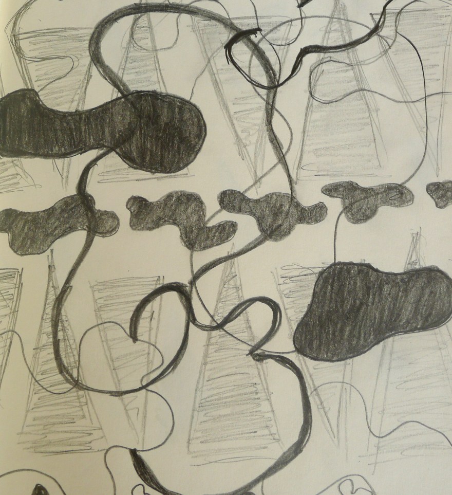 I drew this on the train the other day.